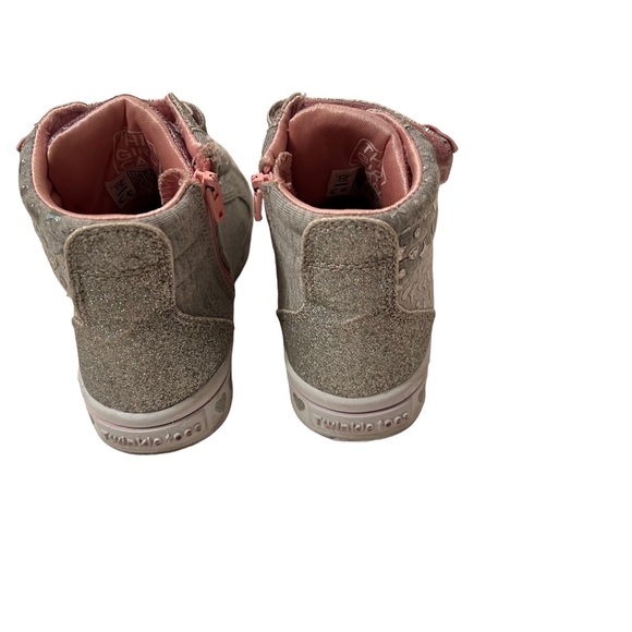 Skechers Twinkle Toes Toddler Girls Size 10 - Picture 4 of 10